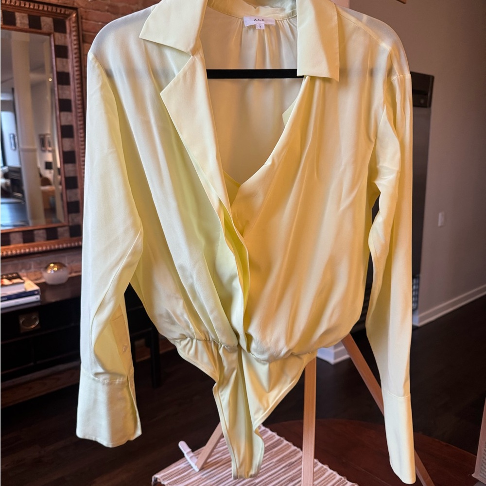 A.L.C. Yellow Women's Bodysuit
